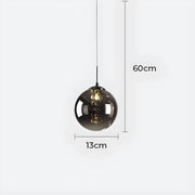 Bayberry Drop Glass Chandelier — gallery image 11