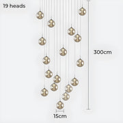 Bayberry Drop Glass Chandelier — gallery image 26