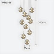 Bayberry Drop Glass Chandelier — gallery image 20