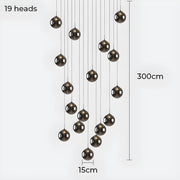 Bayberry Drop Glass Chandelier — gallery image 25