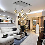 Bayberry Drop Glass Chandelier — gallery image 7