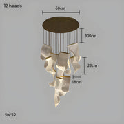 Laurelwood Drop Stainless Steel Chandelier — gallery image 17