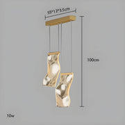 Laurelwood Drop Stainless Steel Chandelier — gallery image 12