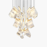 Laurelwood Drop Stainless Steel Chandelier — gallery image 1