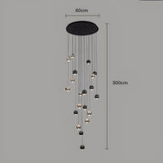Redfern Drop Aluminum Chandelier — gallery image 18