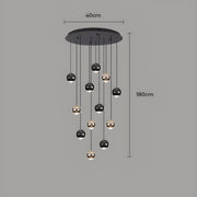 Redfern Drop Aluminum Chandelier — gallery image 15