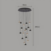 Redfern Drop Aluminum Chandelier — gallery image 17