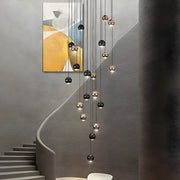 Redfern Drop Aluminum Chandelier — gallery image 11