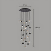 Redfern Drop Aluminum Chandelier — gallery image 19