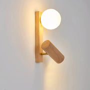 Kingsley Drop Wood Wall Sconce — gallery image 5