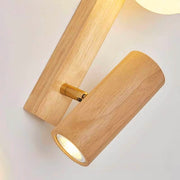 Kingsley Drop Wood Wall Sconce — gallery image 10