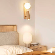 Kingsley Drop Wood Wall Sconce — gallery image 4