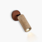 Riverton Drop Travertine Wall Sconce — gallery image 1