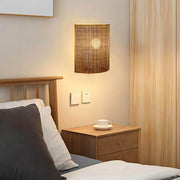 Fielding Drop Rattan Wall Sconce — gallery image 7