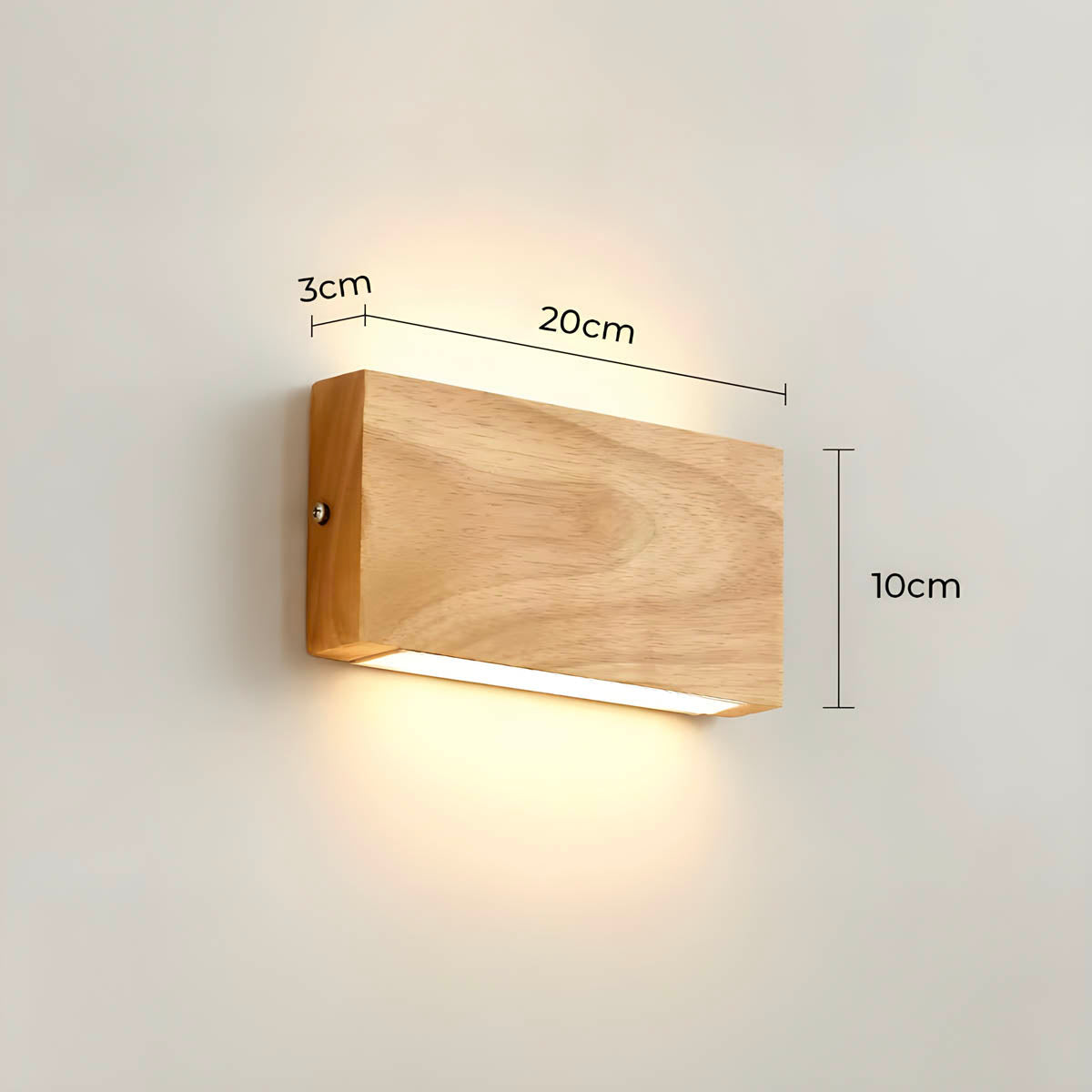 Brookfield Drop Wood Wall Sconce — gallery image 11