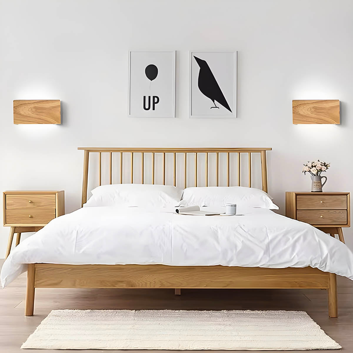 Brookfield Drop Wood Wall Sconce — gallery image 5