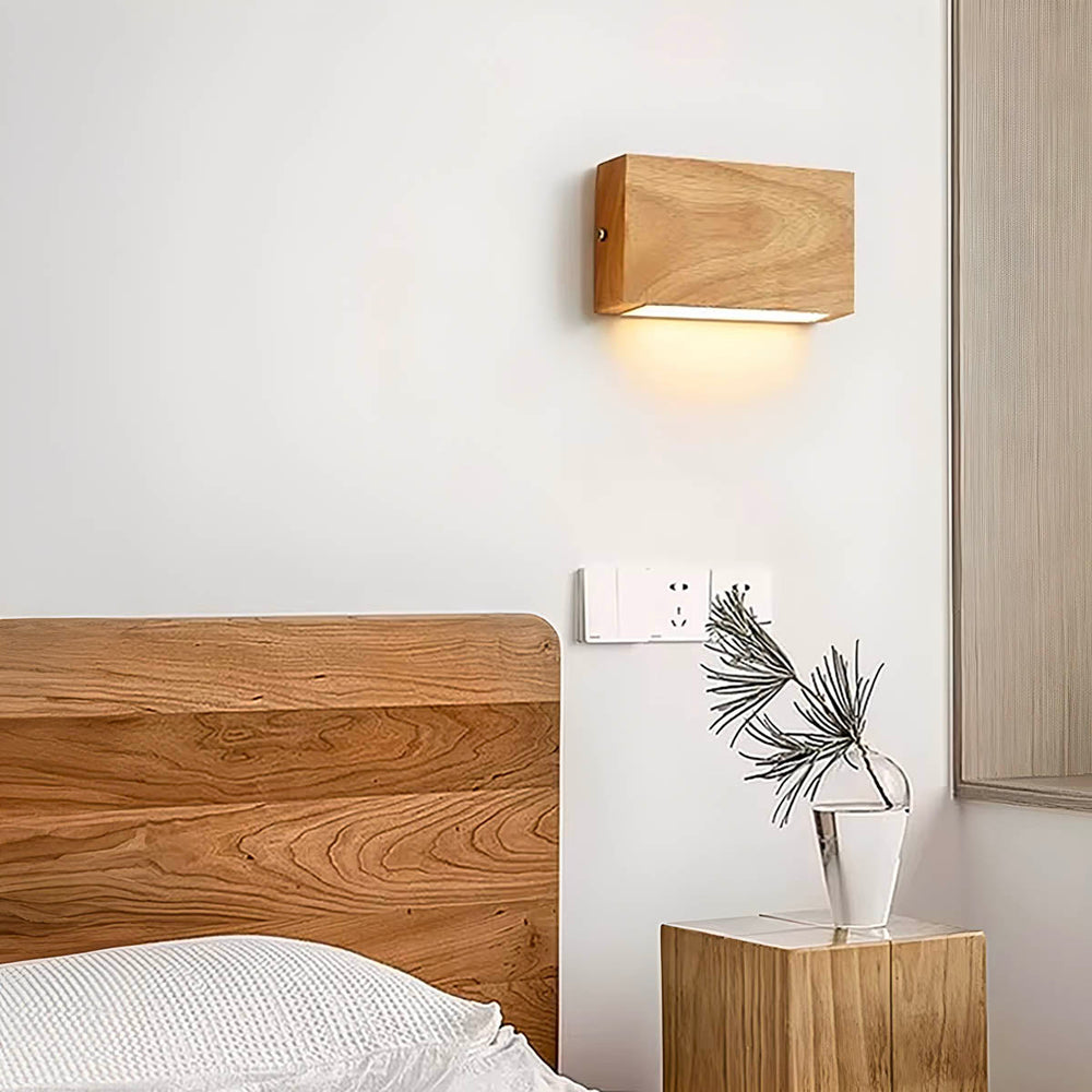 Brookfield Drop Wood Wall Sconce — gallery image 4