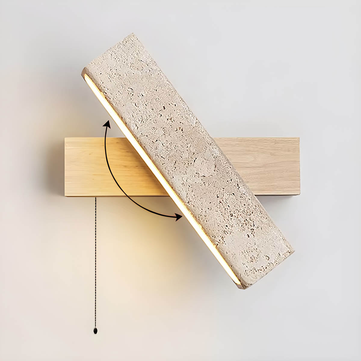 Wildwood Drop Wood Wall Sconce — gallery image 10