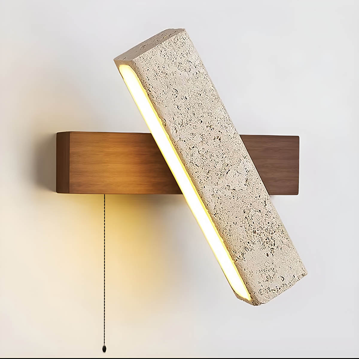 Wildwood Drop Wood Wall Sconce — gallery image 8