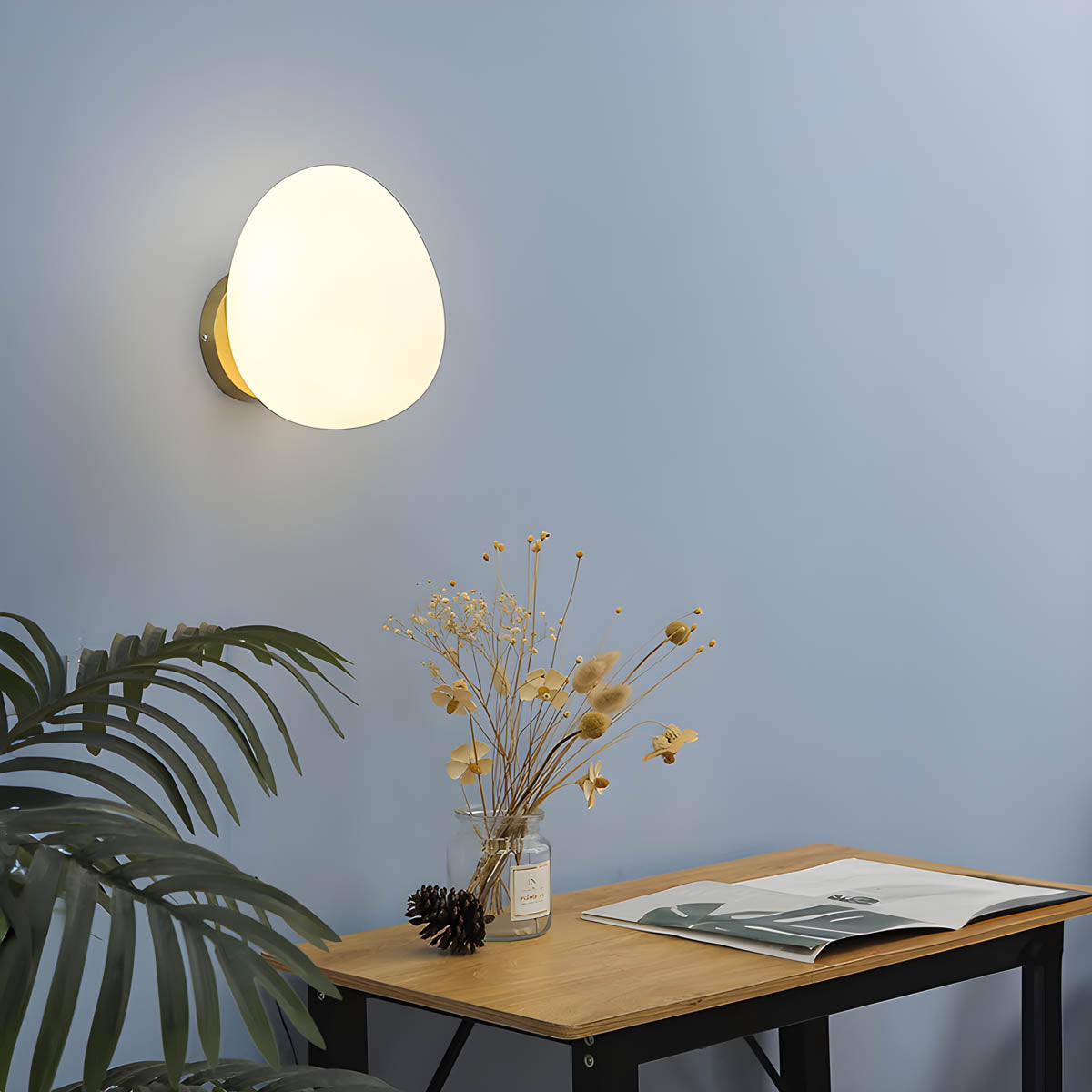 Westcott Drop Glass Wall Sconce — gallery image 2