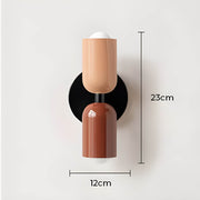 Alderwood Drop Metal Wall Sconce — gallery image 12