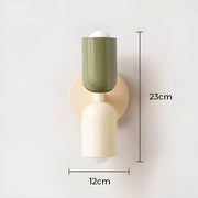 Alderwood Drop Metal Wall Sconce — gallery image 9