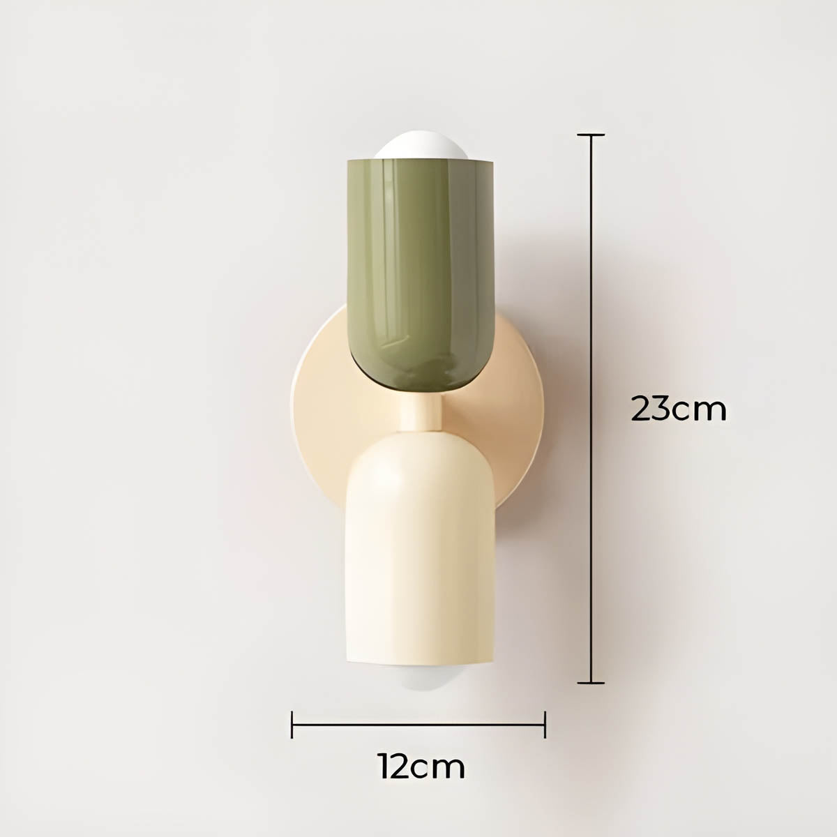Alderwood Drop Metal Wall Sconce — gallery image 9