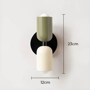 Alderwood Drop Metal Wall Sconce — gallery image 24