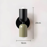 Alderwood Drop Metal Wall Sconce — gallery image 18