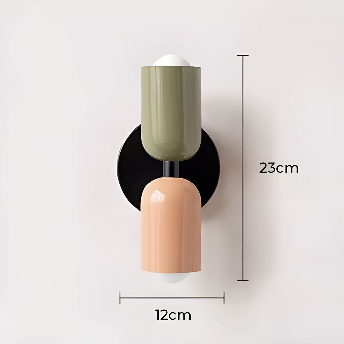 Alderwood Drop Metal Wall Sconce — gallery image 15