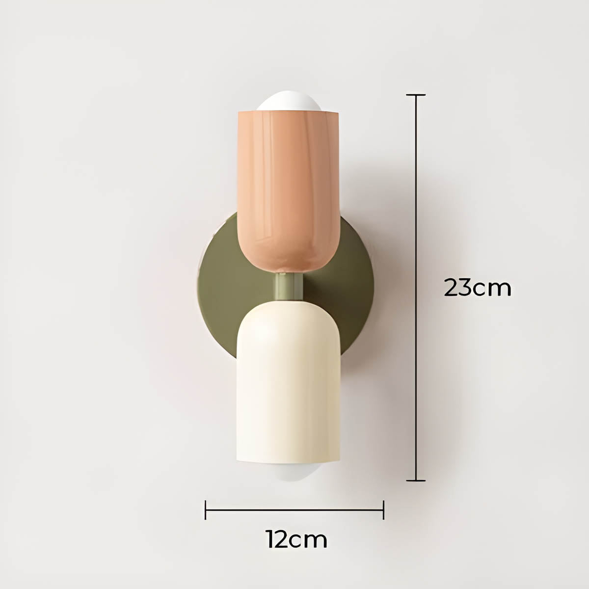 Alderwood Drop Metal Wall Sconce — gallery image 13