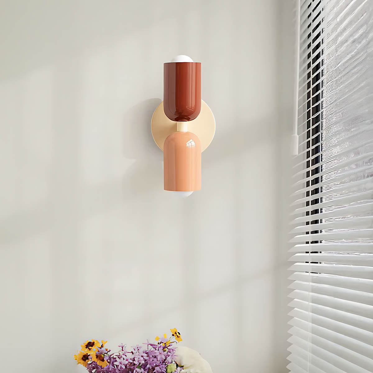 Alderwood Drop Metal Wall Sconce — gallery image 5