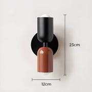Alderwood Drop Metal Wall Sconce — gallery image 17