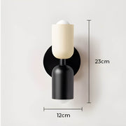 Alderwood Drop Metal Wall Sconce — gallery image 21