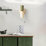 Alderwood Drop Metal Wall Sconce — gallery image 6