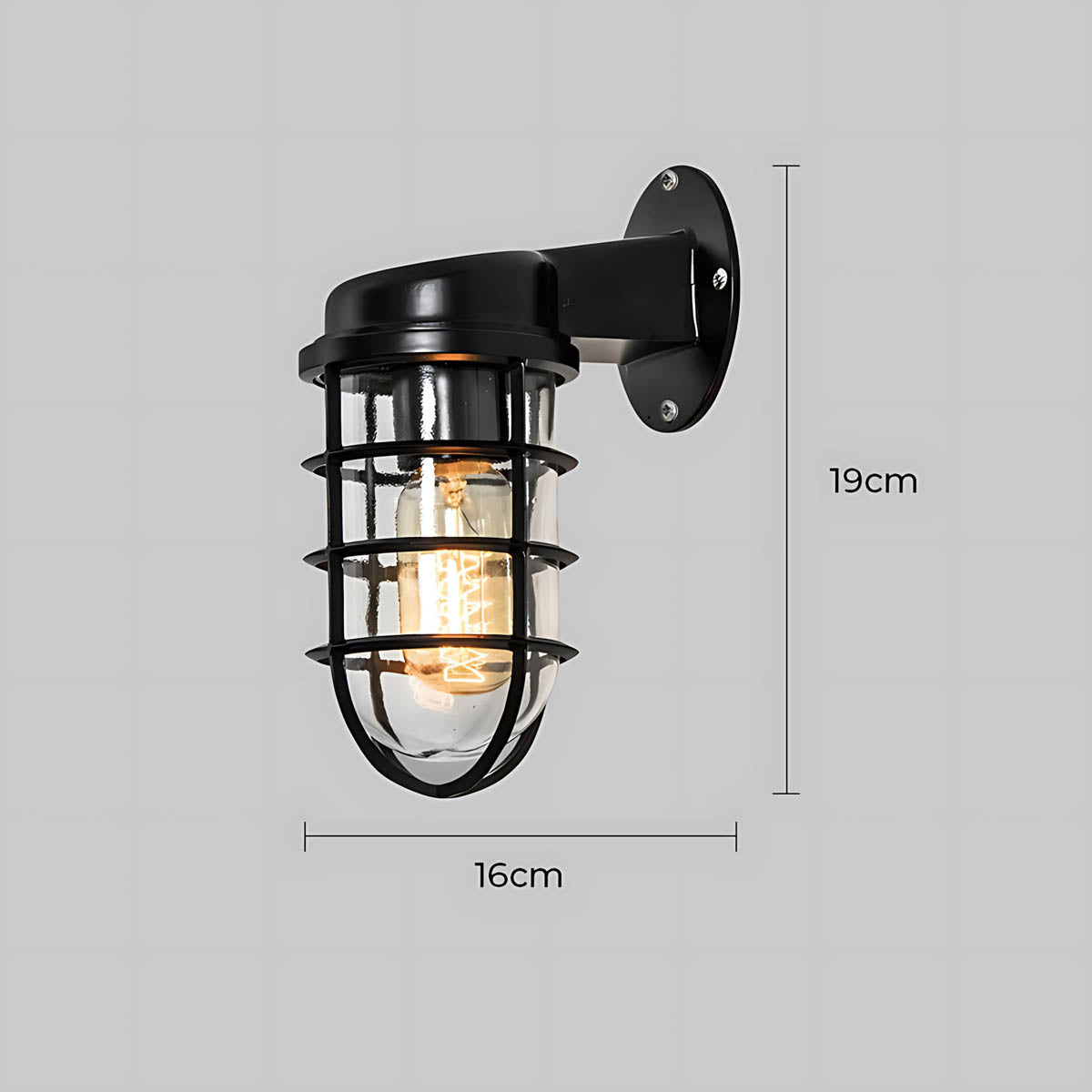 Briarley Drop Glass Wall Sconce — gallery image 19