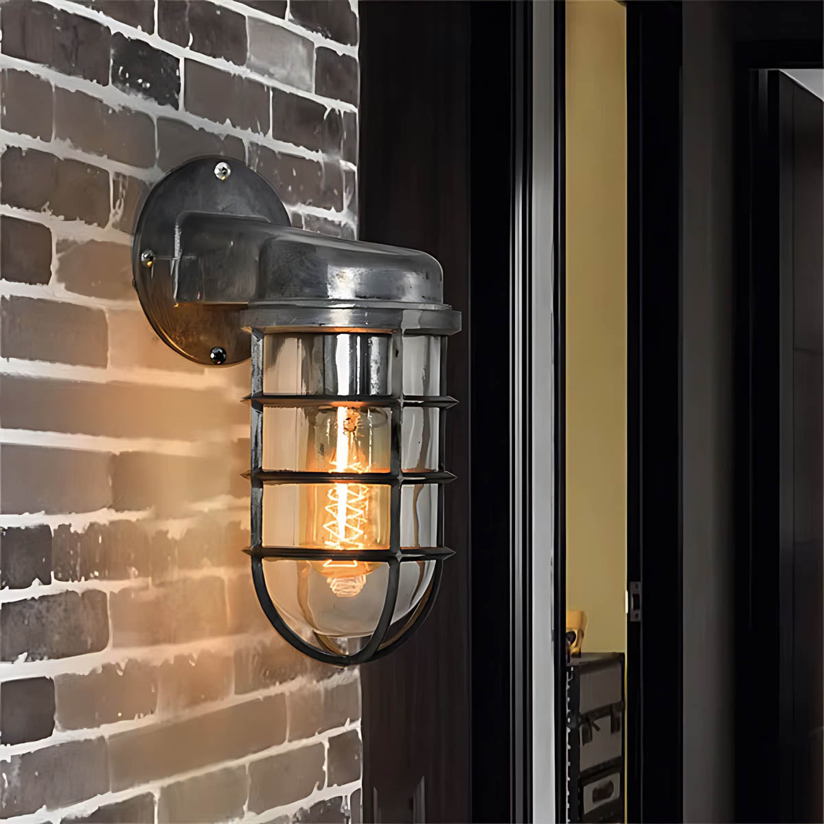 Briarley Drop Glass Wall Sconce — gallery image 14