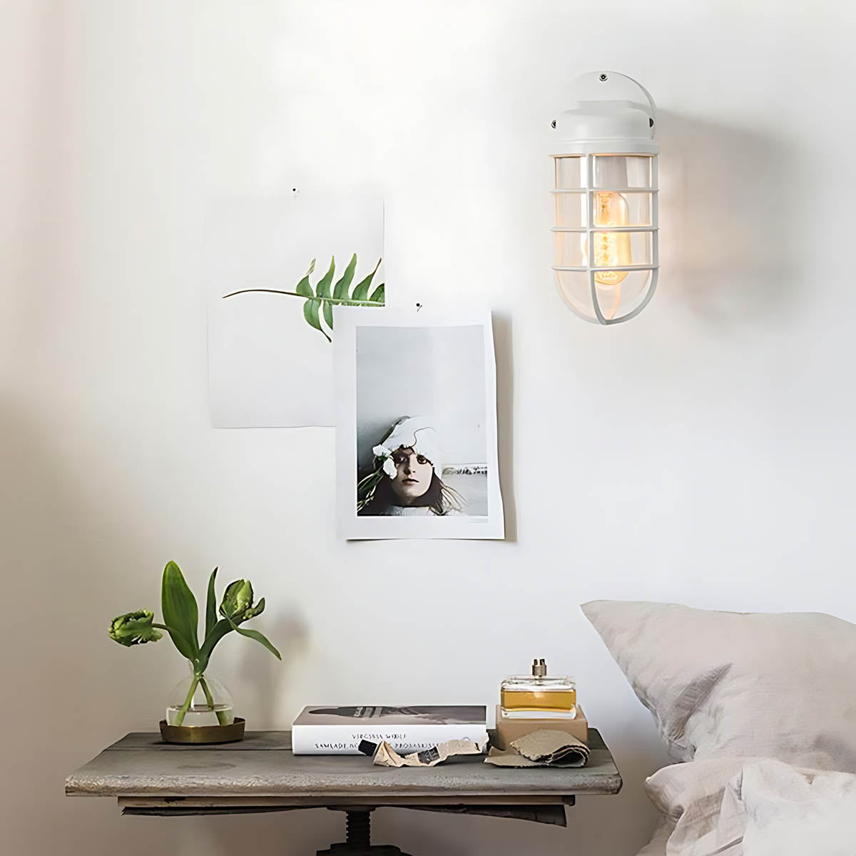 Briarley Drop Glass Wall Sconce — gallery image 3