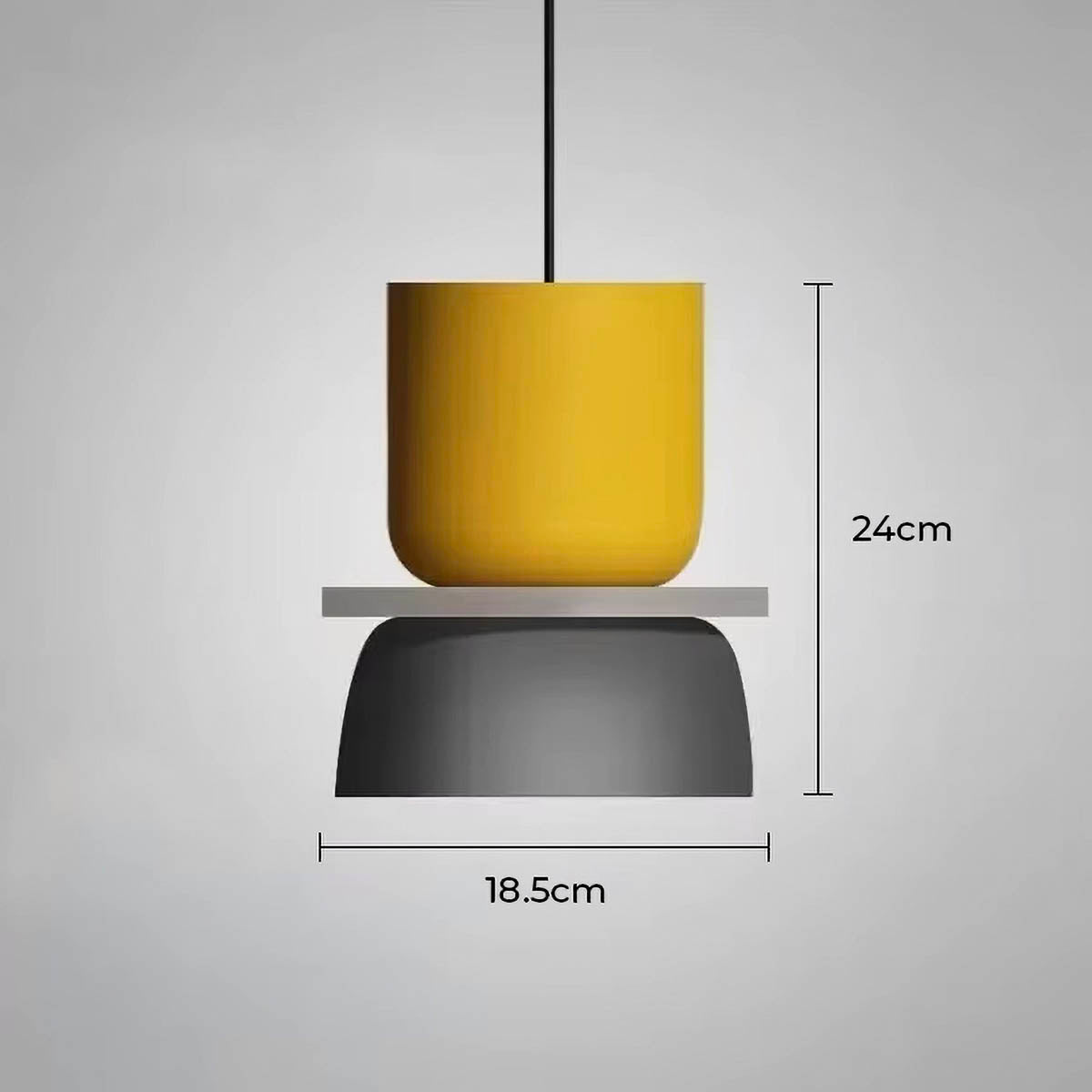 Fernwood Drop Aluminum Pendant Light — gallery image 17