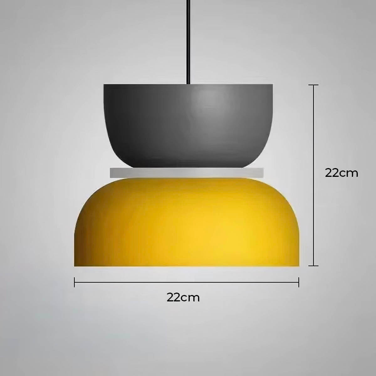 Fernwood Drop Aluminum Pendant Light — gallery image 23