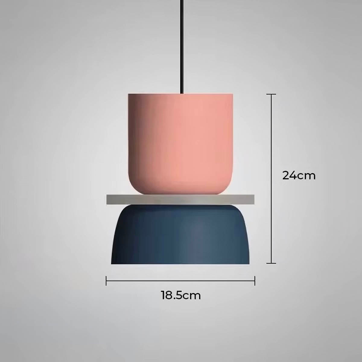 Fernwood Drop Aluminum Pendant Light — gallery image 20