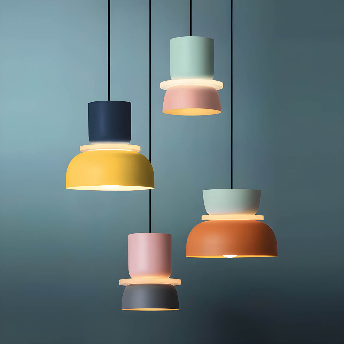 Fernwood Drop Aluminum Pendant Light — gallery image 10
