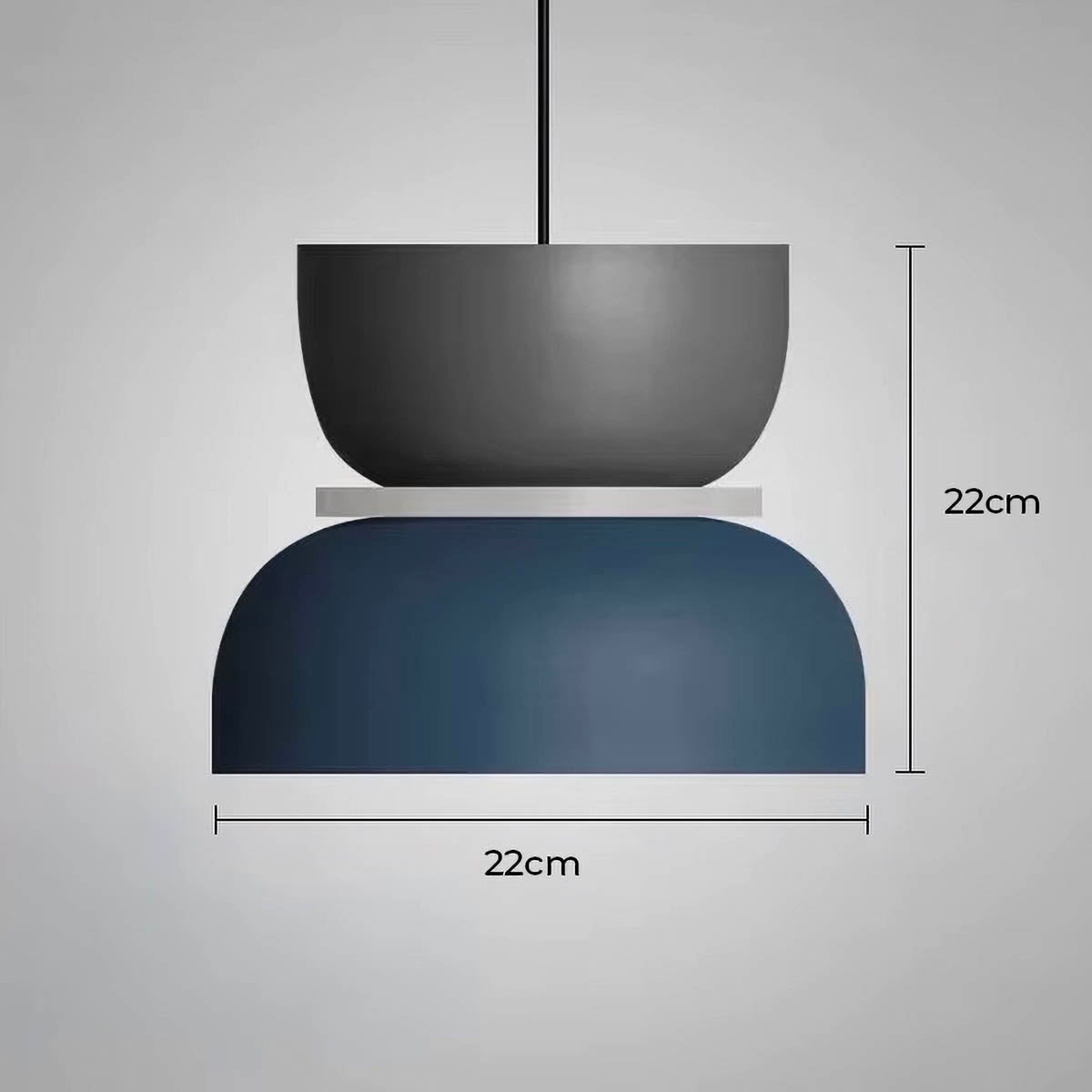 Fernwood Drop Aluminum Pendant Light — gallery image 22