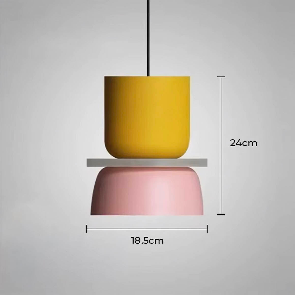 Fernwood Drop Aluminum Pendant Light — gallery image 18