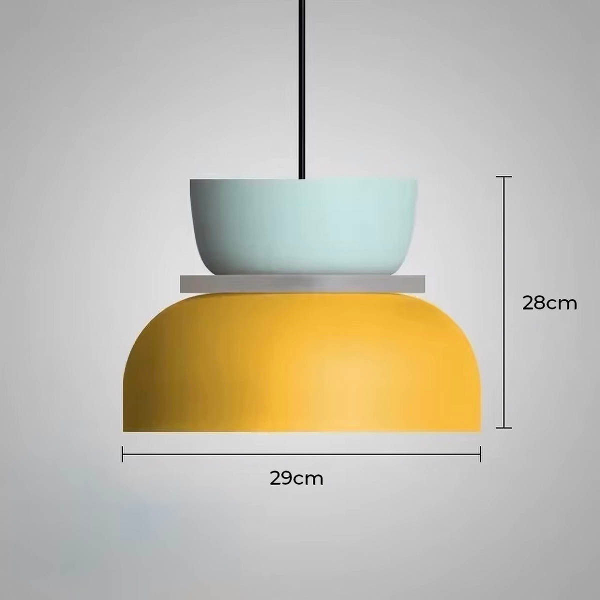 Fernwood Drop Aluminum Pendant Light — gallery image 28