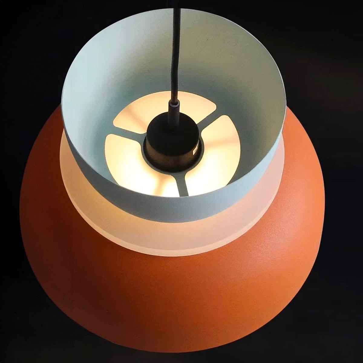Fernwood Drop Aluminum Pendant Light — gallery image 14