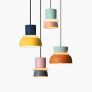 Fernwood Drop Aluminum Pendant Light — gallery image 1
