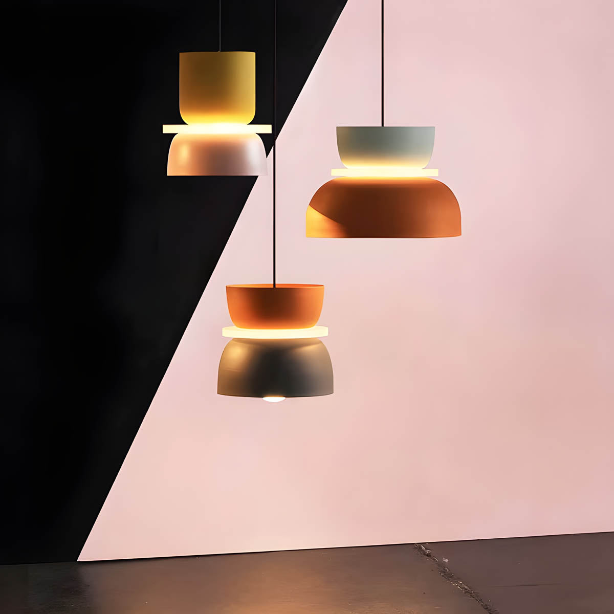 Fernwood Drop Aluminum Pendant Light — gallery image 5