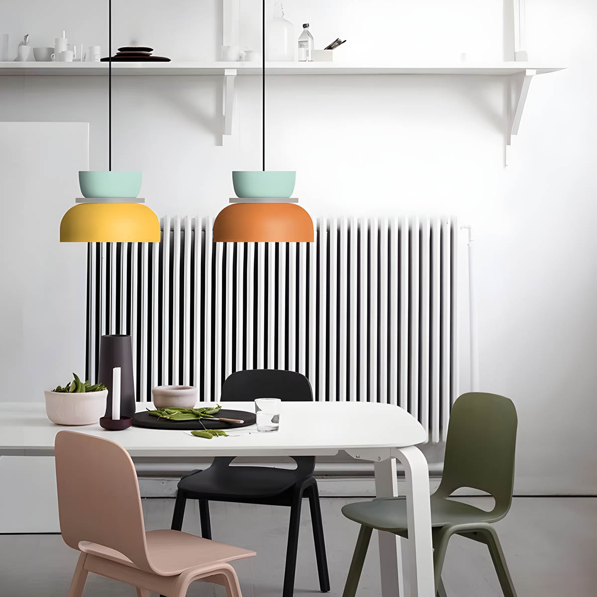 Fernwood Drop Aluminum Pendant Light — gallery image 6