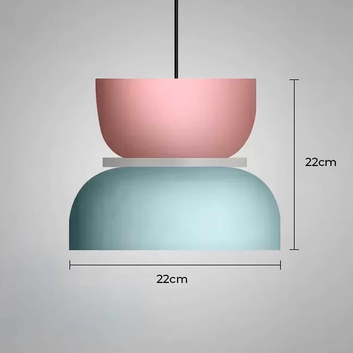 Fernwood Drop Aluminum Pendant Light — gallery image 25